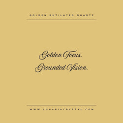 Golden Rutilated Quartz