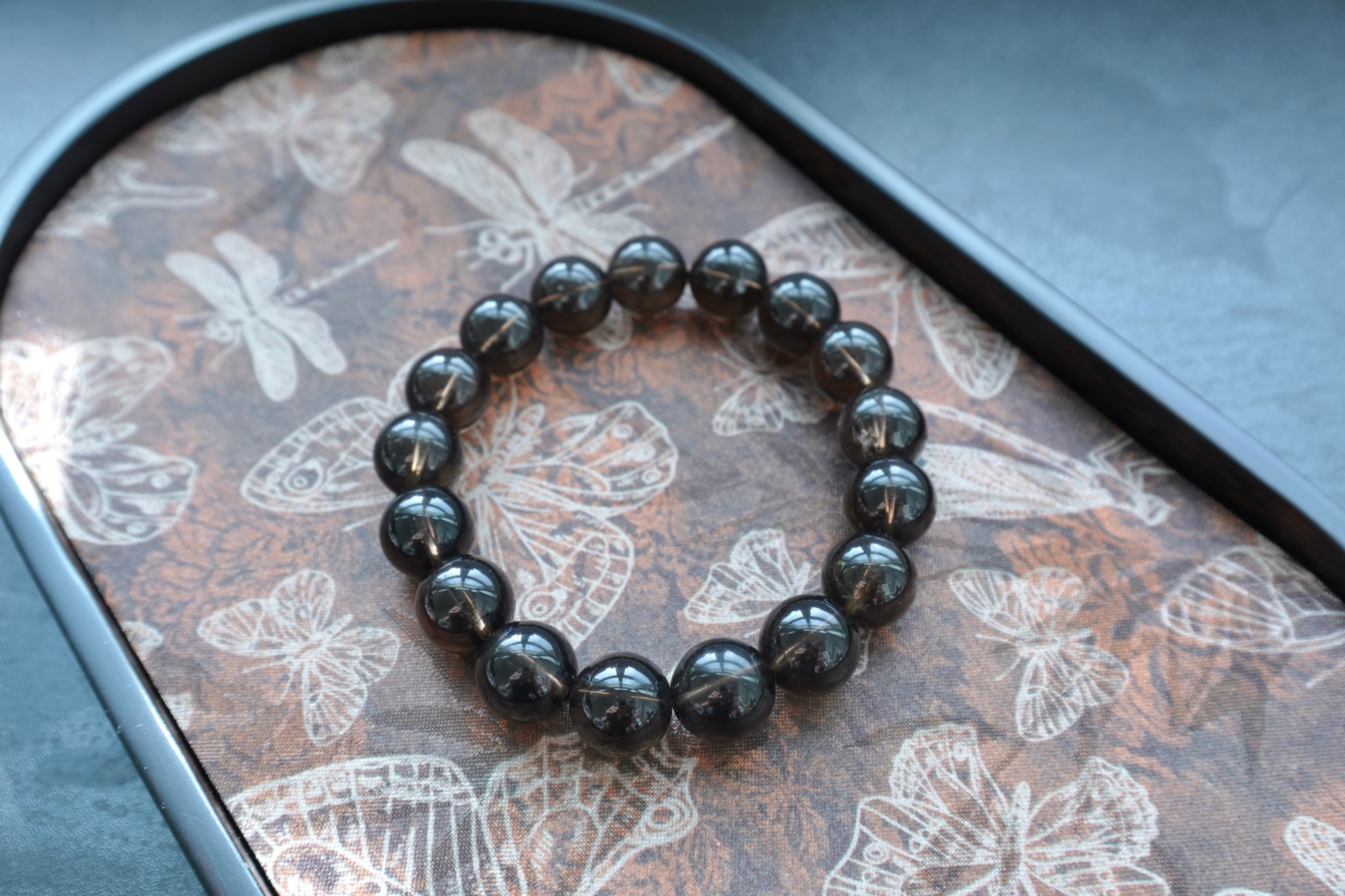 Smoky Quartz Crystal Bracelet