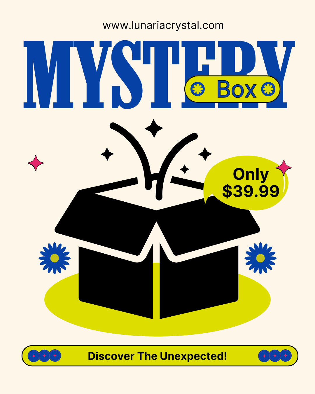 Mystery Crystal Bracelet Box
